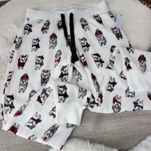 🌸HP🌸 PJ Salvage Holiday French Bulldog Lounge Joggers/Pants!